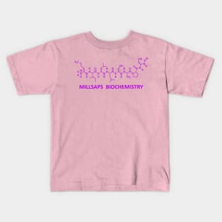 Millsaps Biochemistry Peptide Kids T-Shirt